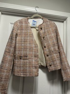 Ann Taylor Loft  Tweed  blazer Size S