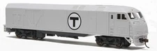 Island Modelworks HO MBTA Boston MPI HSP46 Locomotive Shell