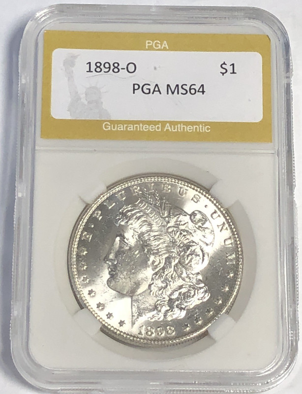 1898 O  MORGAN "UNC"🛑🛑EXTREMELY LUSTEROUS/ BEAUTIFUL HIGH POINTS/ STUNNING💥✅