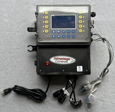  Advantage Controls Megatron MGCF3E Water Treatment Controller w/Flow Meter MORE