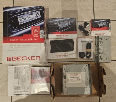 Becker Indianapolis Pro 7952 NOS (New Old Stock) RARITÄT Komplett Code Card OVP