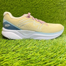 Karhu Fusion Ortix 3.5 Womens Size 6.5 Yellow Athletic Running Shoes Sneakers