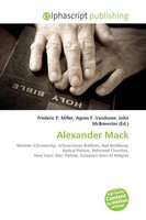 Frederic P. Miller (U. A.) | Alexander Mack | Taschenbuch | Englisch (2026)