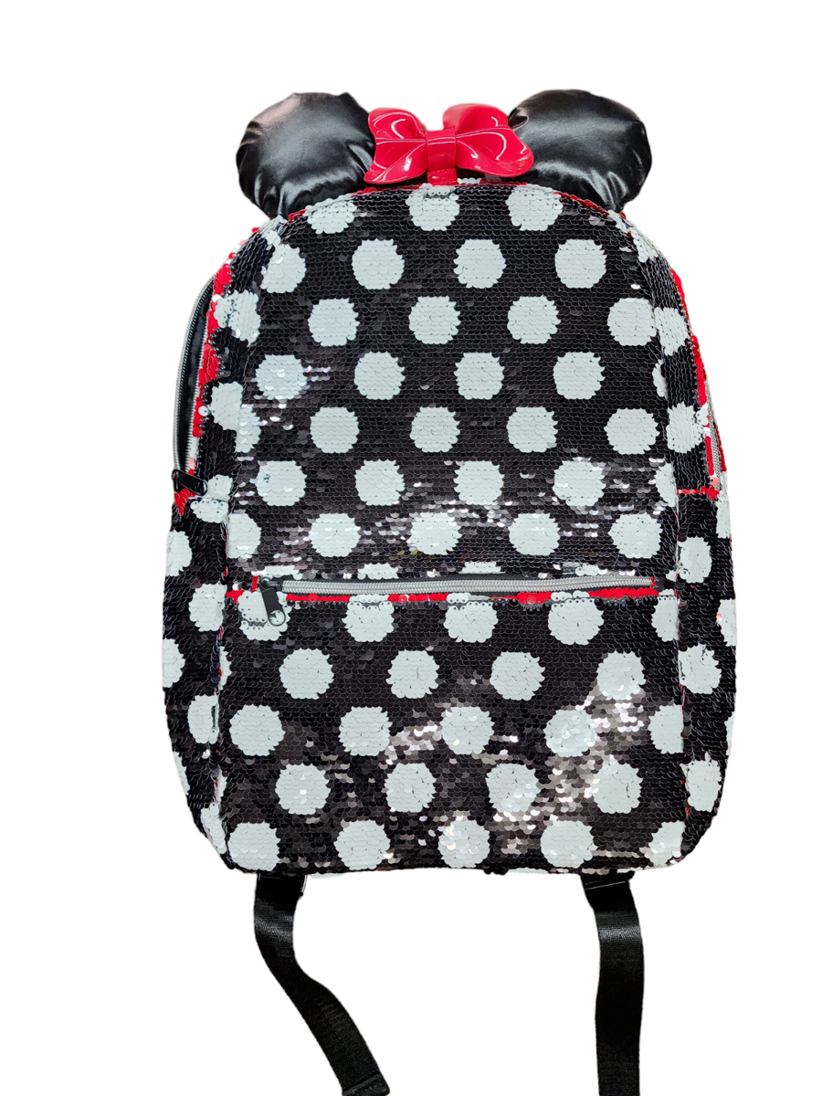 Disney polka dot sequin bookbag s-l400.jpg main image 3