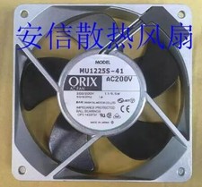 MU1225S-41 Axial Cooling Fan 120x120x25mm AC200V 11/9.5W 12CM Terminal New