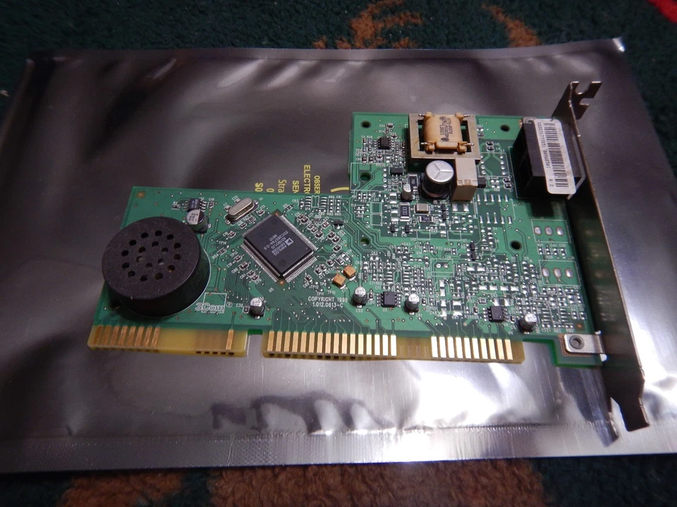 Gateway / 3Com USR # 0613   1.012.0613-C  56k ISA Dial Up Modem - Image 2 of 4