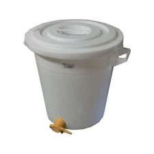 MATURATORE DA KG.50 IN PLASTICA COMPLETO DI RUBINETTO E COPERCHIO