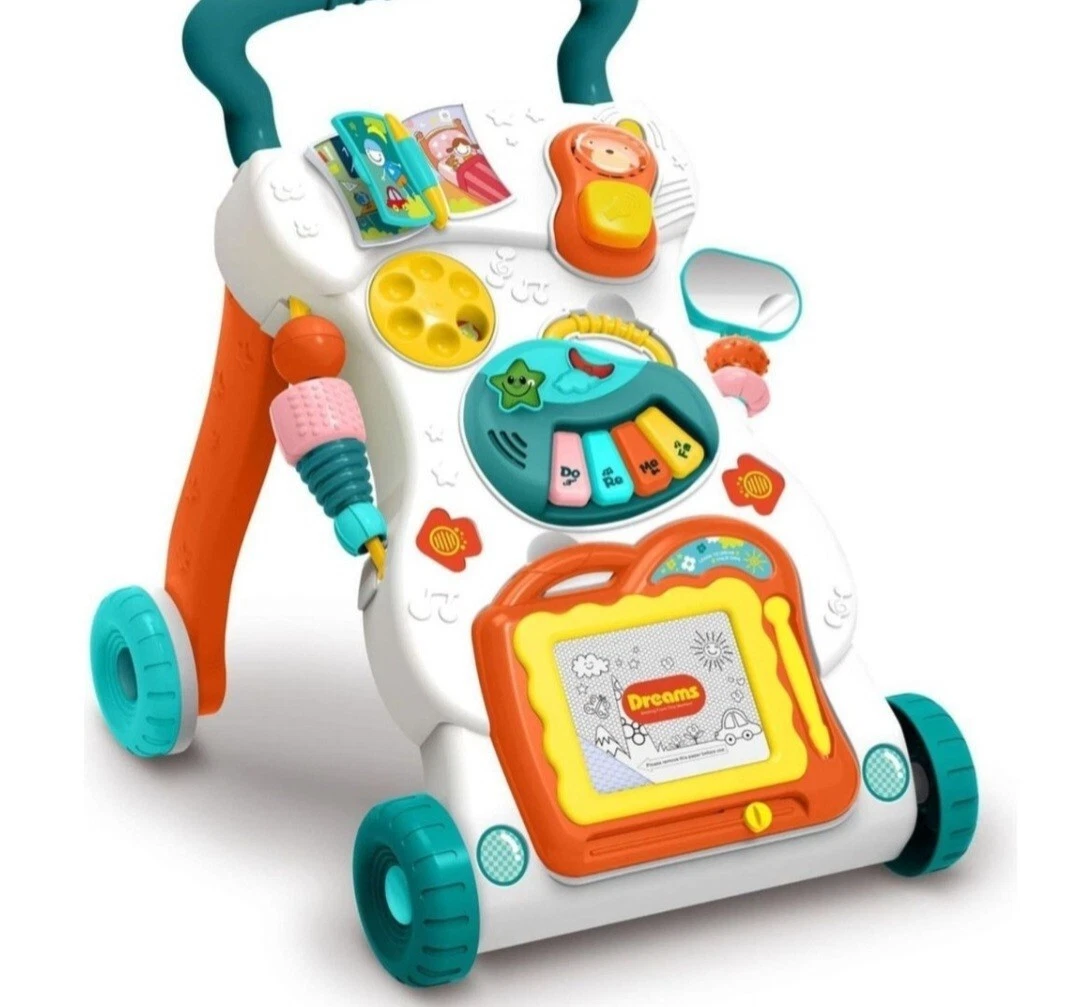 Walker-wheeler Huanger HE0819, min. age 9 months, multicolor