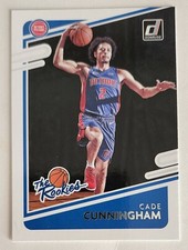 2021-22 Panini Donruss Basketball The Rookies Cade Cunningham Detroit Pistons