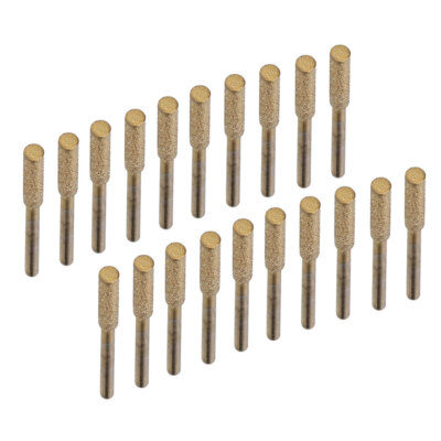 36Pcs Chainsaw Sharpener Burr Grinder 5/32'' 3/16'' 7/32'' Drill Bits for Dremel