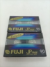Lotto 2x FUJI JP METAL 90 NUOVE SIGILLATE CON SCATOLA 1992 TIPO IV cassette