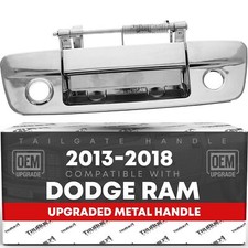 T1A Tailgate Handle Latch- Upgraded Metal - Compatible with 2009-2012 Dodge R...