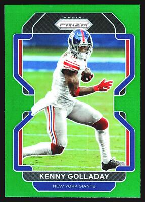 Nfl Giants Golladay Kenny Golladay 2021 Panini Prizm Green Prizm