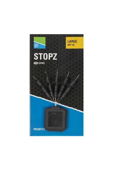 Preston Stopz Large - Schnurstopper - Stopper - Gummistopper-image