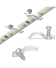Helonge  Led Strip Mounting Clips~ 150 Ct~~ Indoor/Outdoor