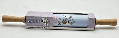 New Peanuts Easter Blessings Printed Silicone Rolling Pin Snoopy & Woodstock