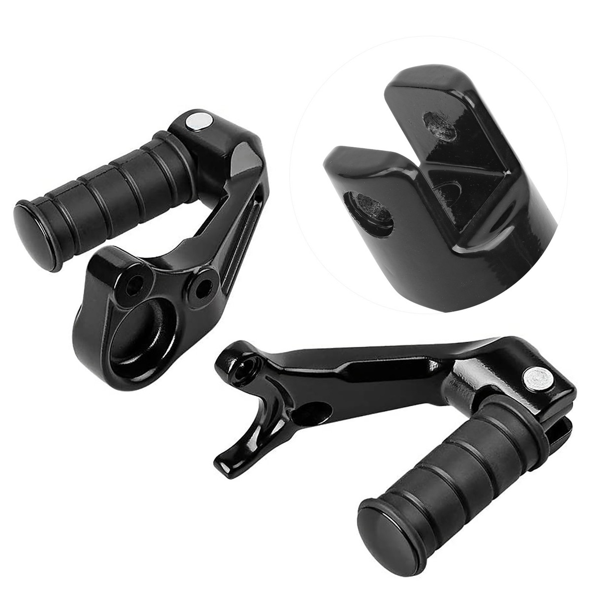 Motorcycle Footpegs Passenger Skidproof Comfortable Footrest For
