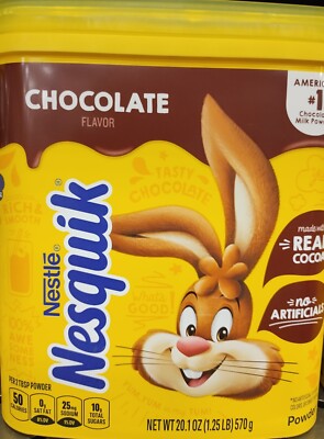 Nesquik chocolate powder 20.1 Oz (2Pack)
