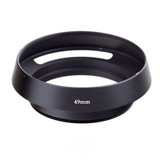 Metal Vented Curved Lens Hood For 37/39/40.5/43/46/49/52/55/58/62/62/72mm NEW