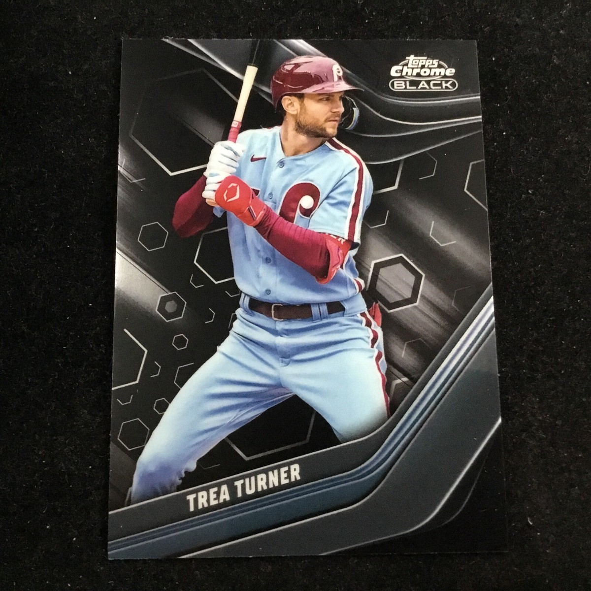 2023 Topps Chrome Black #86 Trea Turner Philadelphia Phillies | eBay