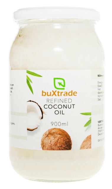 1 glass (900ml) | refined coconut oil | coconut oil | refined | coconut fat-