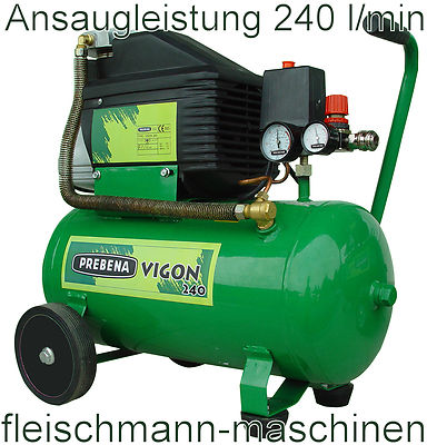 Prebena Kompressor VIGON 240 Ansaugleistung: 240 l/min max. Druck: 8 bar NEU OVP