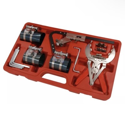11-teiliges Kolbenring Servicewerkzeug Set Kit für Reinigung und Service