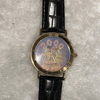 Disney Time Works Watch Mickey Mouse 2000 Past/Present