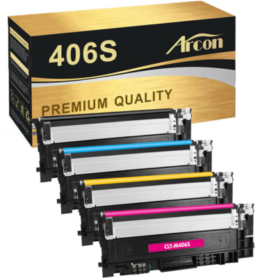 Toner XXL für Samsung CLX 3305 CLP 365 C410W C460FW C460W CLP-360 CLT-406S