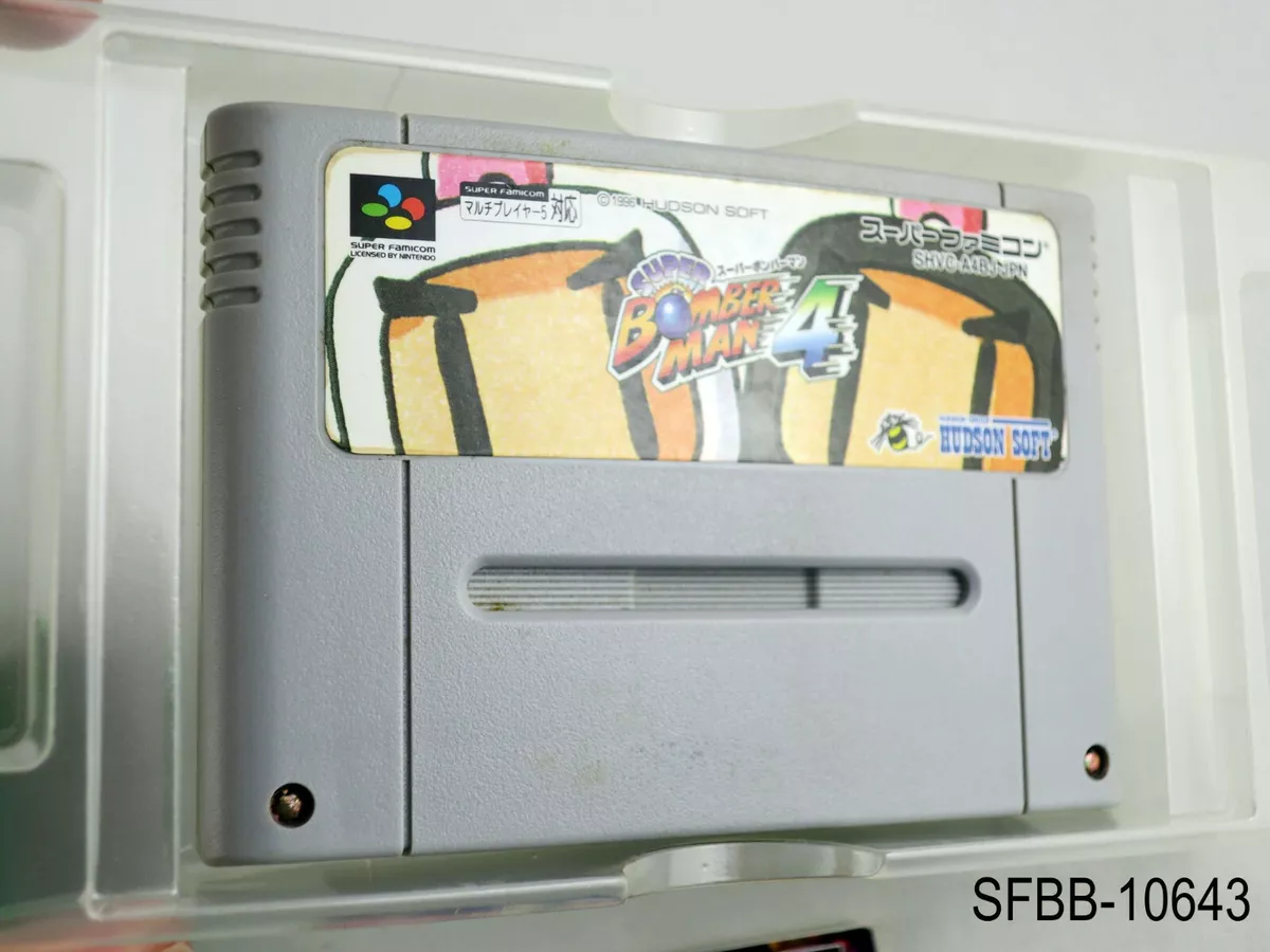 Buy Super Bomberman 4 - Used Good Condition (Super Famicom Japanese import)  