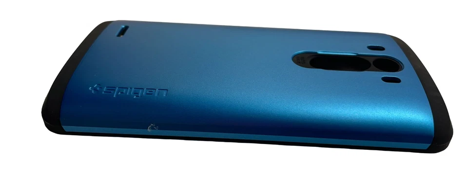 Spigen Slim Armor Case for LG G3 Electric Blue - Image 3 of 4