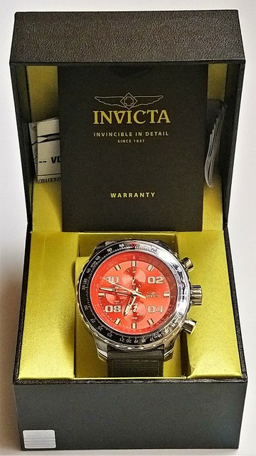 invicta nautical watch