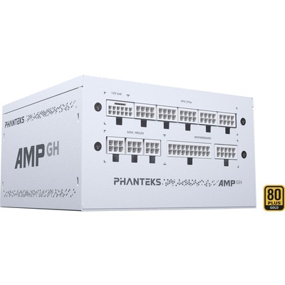 Phanteks AMP GH 850W ATX3.1 White, PC-Netzteil, weiß