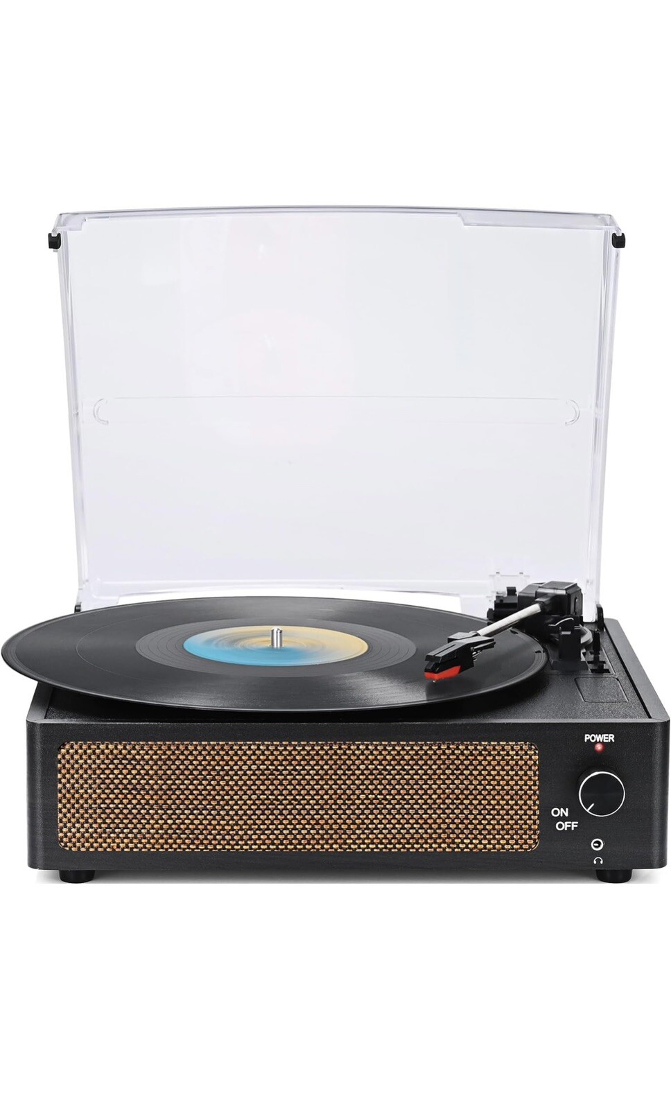 Vinyl Record Players Vintage Turntable For Vinyl Records With Speakers Bluetooth-image