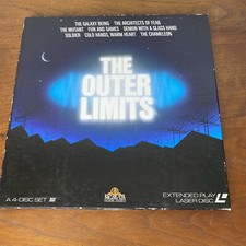 The Outer Limits Laserdisc 4 Disc Box Set Video Movie