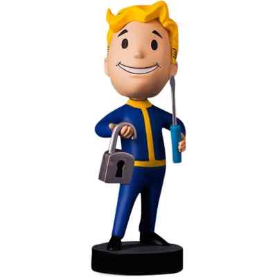 Fallout Vault Boy Bobblehead - Lockpick - Series #1 - Vault 111