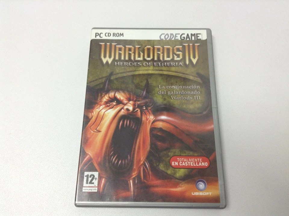 WARLORDS IV HEROES OF ETHERIA JUEGO PARA PC CD-ROM EN ESPAÑOL UBISOFT - 3T, foto 1 de 3