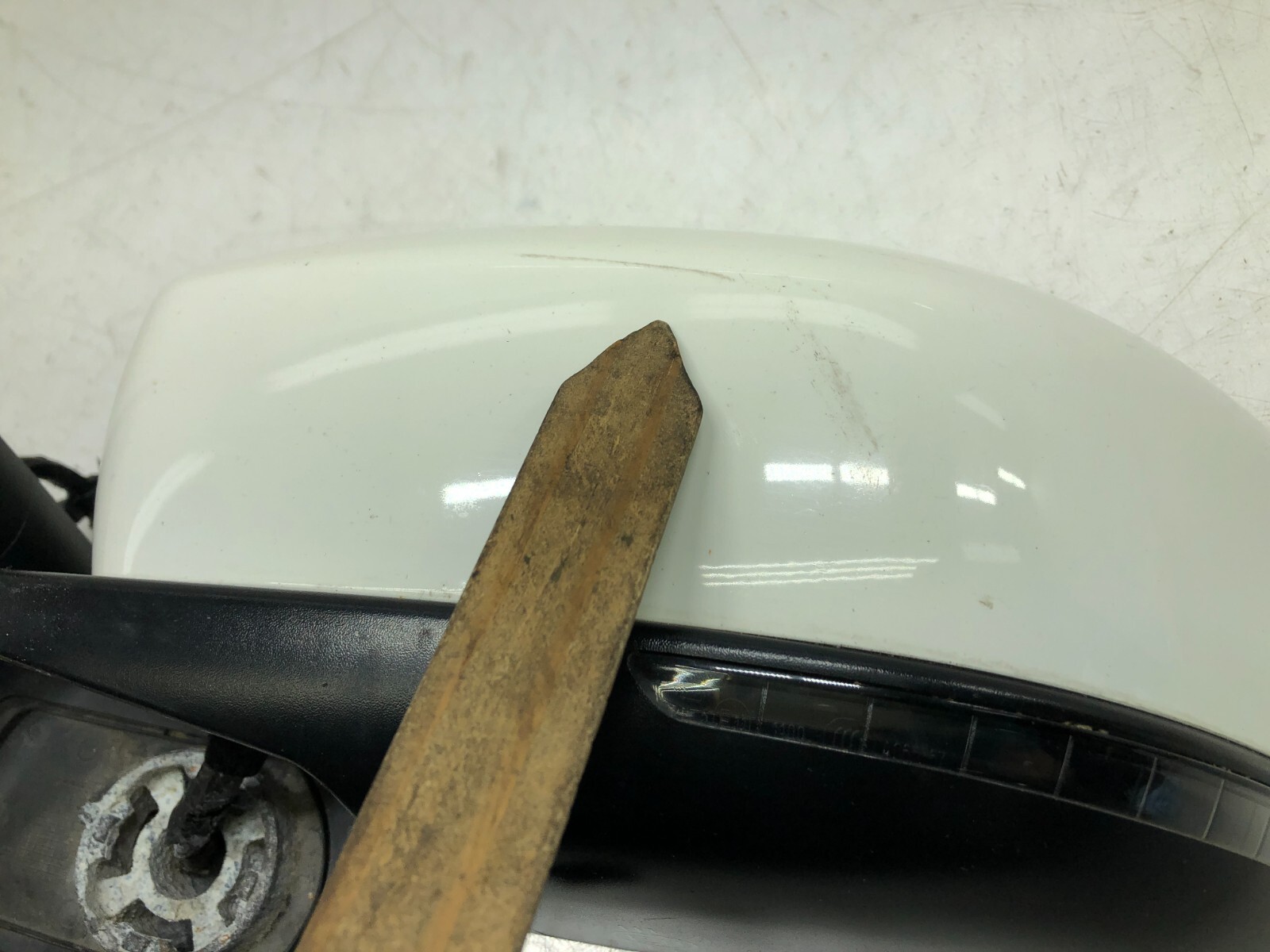 2014-2017 MASERATI GHIBLI LEFT DRIVER SIDE DOOR MIRROR HEATED OEM #BROKEN.