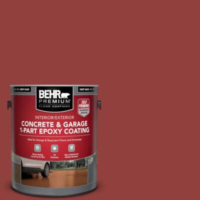 1 gal. #BIC-49 Red Red Red Self-Priming 1-Part Epoxy Satin Interior/Exterior