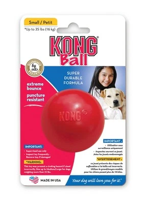 KONG Spielzeug KONG Ball Rot Klein 6 cm - Bild 1 von 2