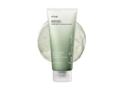 Deep Cleansing Foam Hyaluronic Acid Facial Pore Cleanser Heartleaf Face Wash BHA