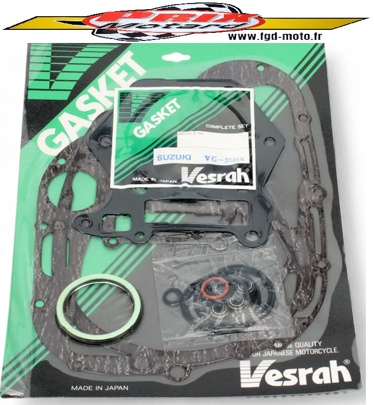 Pochette de joints moteur complète pour Suzuki LS 650 Savage de 1986 à 2000 fabriqué au Japon