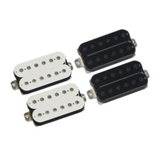 FLEOR Pickup Humbucker Chitarra Alnico 5 Colli/Ponte/Set 12 Poli Esagonali Doppia Bobina