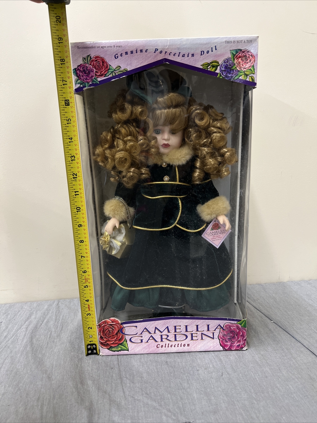 Camellia Garden Collection Brass Key by Tracy Lynn Genuine