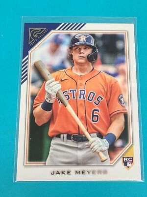 2022 Topps Gallery RC #178 Jake Meyers Baseball Card - Bargain Bin 50% Off 6+ E