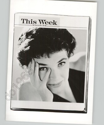 Singer POLLY BERGEN Cover This Week Magazine 1959 Issue Press Photo 1987 Print