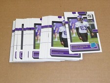 2022 Panini Donruss BASE LOT OF 110 CARDS ANDREW BOOTH JR VIKINGS #369