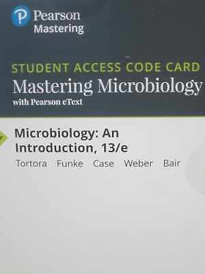 MasteringMicrobiology with - Printed Access Code, by Tortora Gerard J. - New a