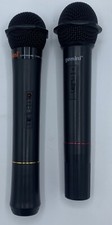 (2) Gemini Wireless Microphones Dynamic Type Hh-07m Hh-03m