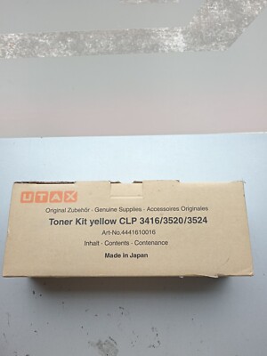ORIGINAL TONER U4441610016 - UTAX UCLP3416/3520/3524 YELLOW